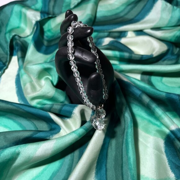 Crystal bracelet with pendants - Picture 2 of 2